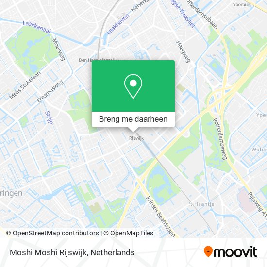 Moshi Moshi Rijswijk kaart