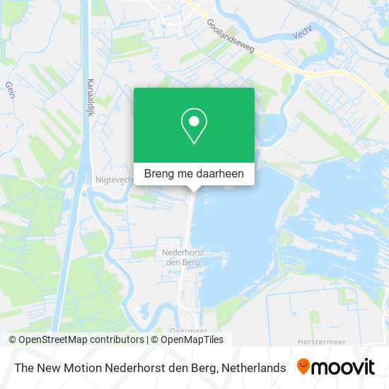 The New Motion Nederhorst den Berg kaart