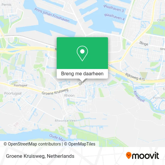 Groene Kruisweg kaart