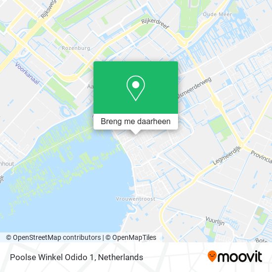 Poolse Winkel Odido 1 kaart