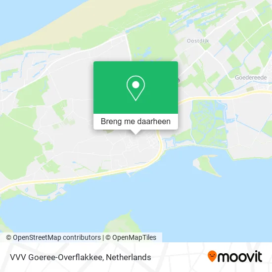 VVV Goeree-Overflakkee kaart
