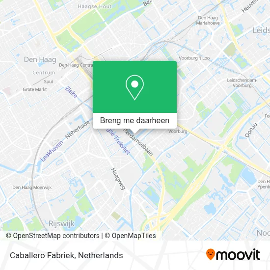 Caballero Fabriek kaart