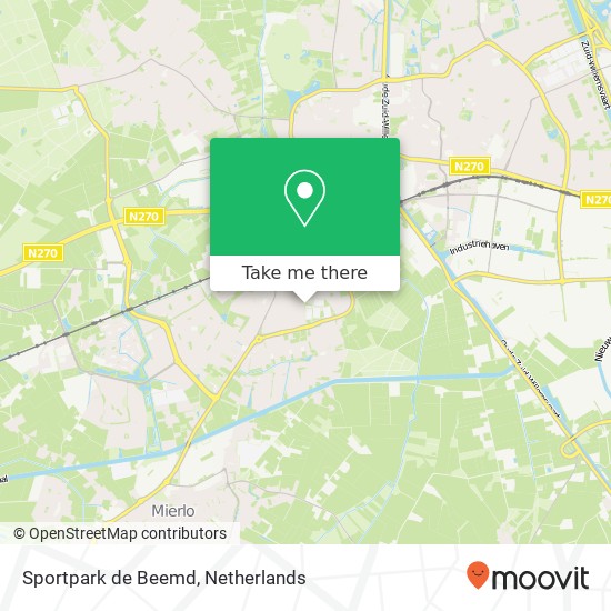 Sportpark de Beemd, Wilgehoutstraat kaart