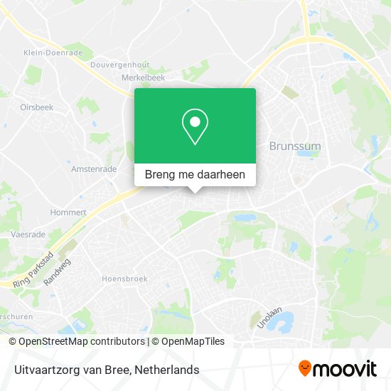 Uitvaartzorg van Bree kaart