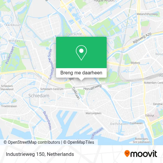 Industrieweg 150 kaart