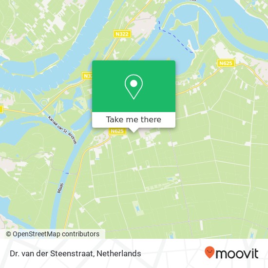 Dr. van der Steenstraat, 5398 Maren-Kessel kaart