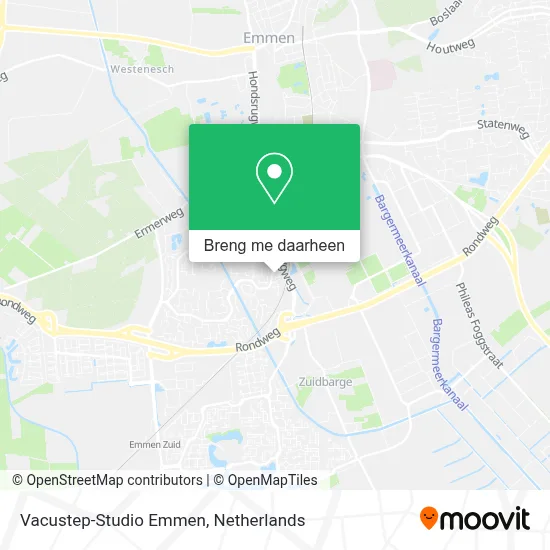 Vacustep-Studio Emmen kaart