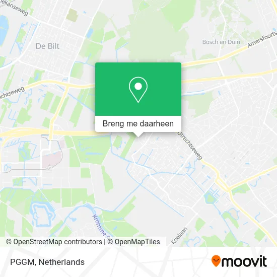 PGGM kaart