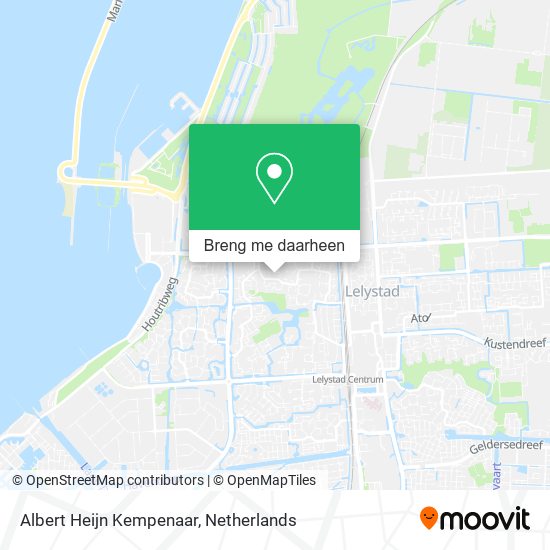 Albert Heijn Kempenaar kaart