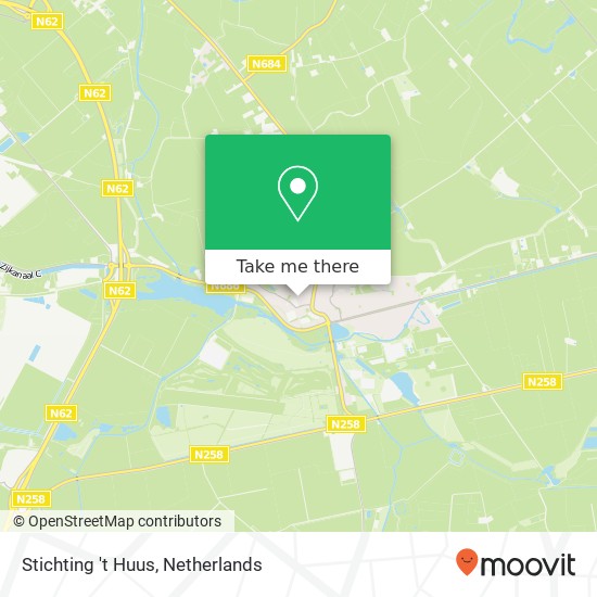 Stichting 't Huus, Zuivelstraat 1 kaart