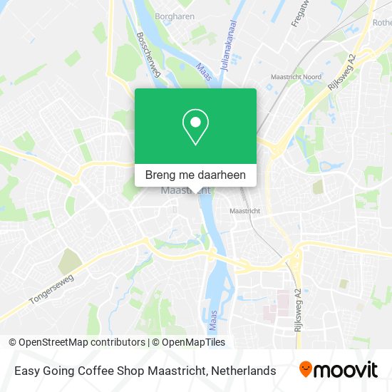 Easy Going Coffee Shop Maastricht kaart