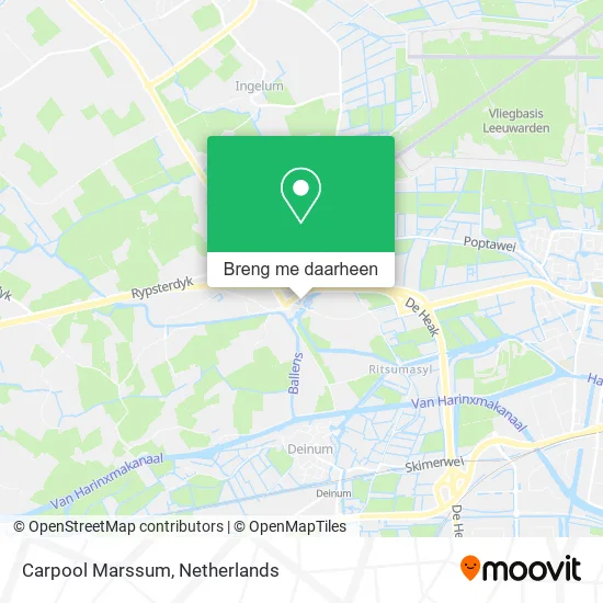 Carpool Marssum kaart