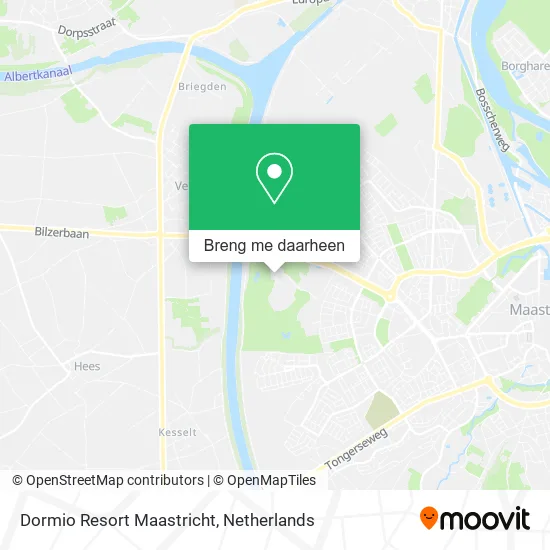 Dormio Resort Maastricht kaart