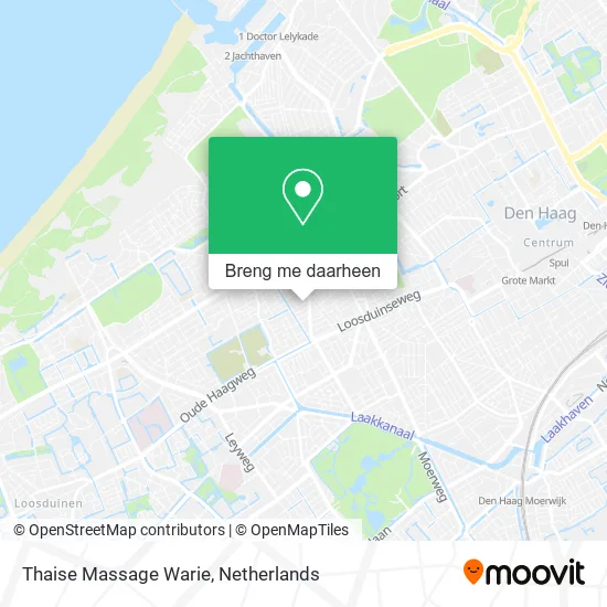 Thaise Massage Warie kaart