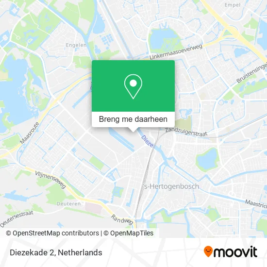 Diezekade 2 kaart