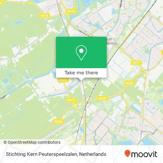 Stichting Kern Peuterspeelzalen, Spoorhaven 10 kaart