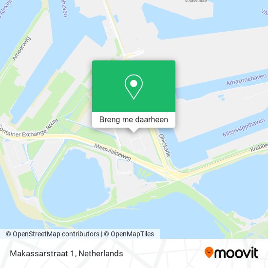 Makassarstraat 1 kaart