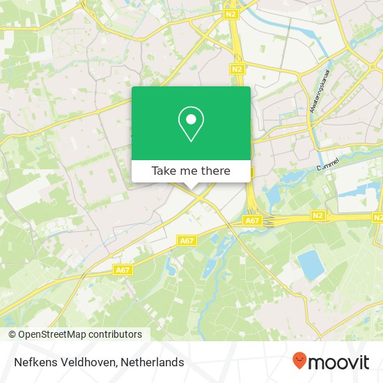 Nefkens Veldhoven, De Run 5136 kaart