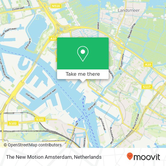 The New Motion Amsterdam kaart