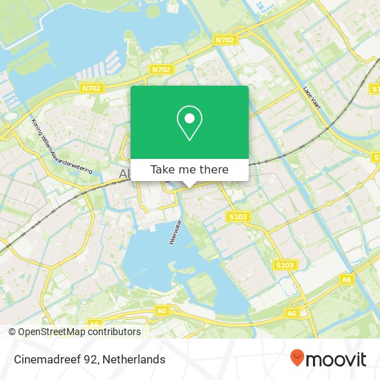 Cinemadreef 92, 1325 EN Almere-Stad kaart