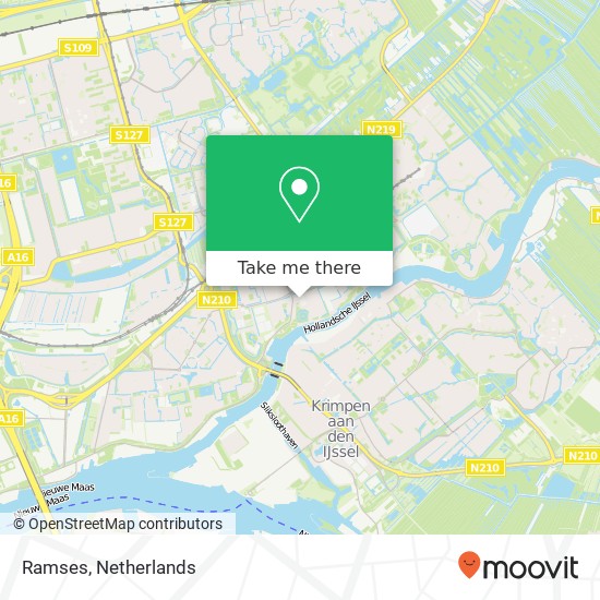 Ramses, Slotplein 128 kaart