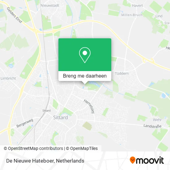 De Nieuwe Hateboer kaart