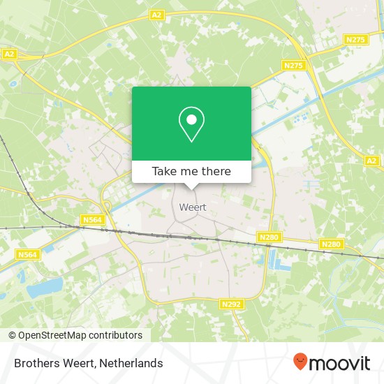 Brothers Weert kaart