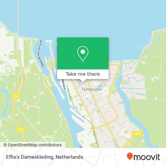 Effie's Dameskleding, Axelsestraat 151 4537 AH Terneuzen kaart