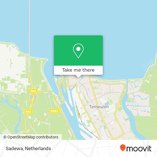 Sadewa, Kandeelstraat 9 4531 GB Terneuzen kaart