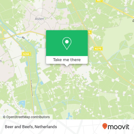 Beer and Beefs, Vorstermansplein 24 5725 AM Heusden kaart