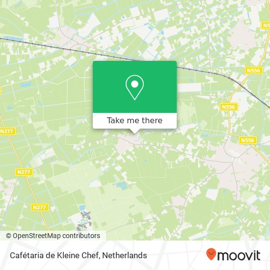 Cafétaria de Kleine Chef, Americaanseweg 20 5976 NE Horst aan de Maas kaart