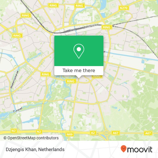 Dzjengis Khan, Aalsterweg 99 5615 CC Eindhoven kaart