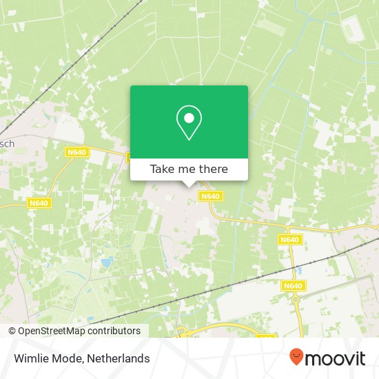 Wimlie Mode, Sint Janstraat 81 4741 AN Halderberge kaart