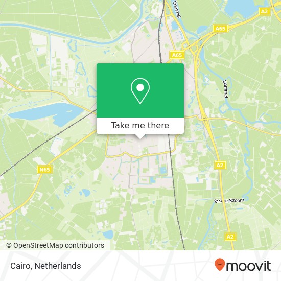 Cairo, Moleneindplein 15 5262 CW Vught kaart