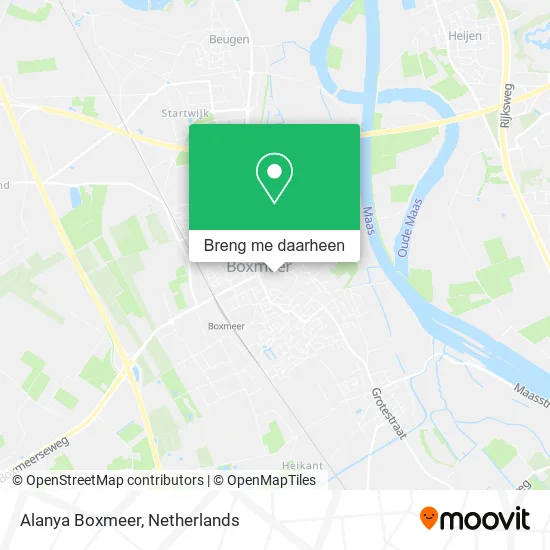 Alanya Boxmeer kaart