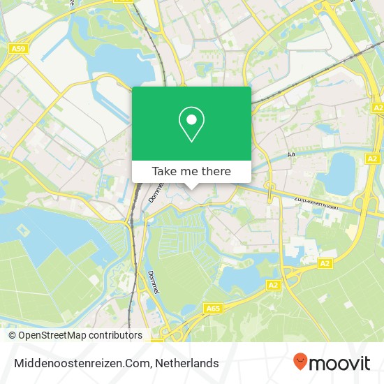 Middenoostenreizen.Com kaart