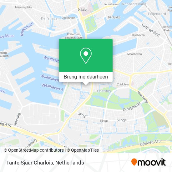 Tante Sjaar Charlois kaart