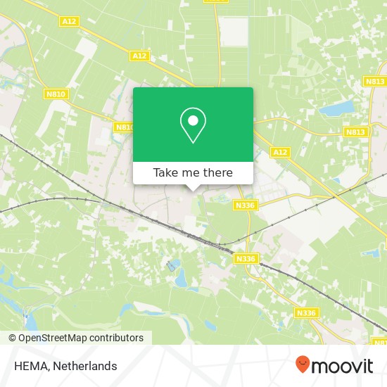 HEMA, Didamsestraat 17 6901 HB Zevenaar kaart