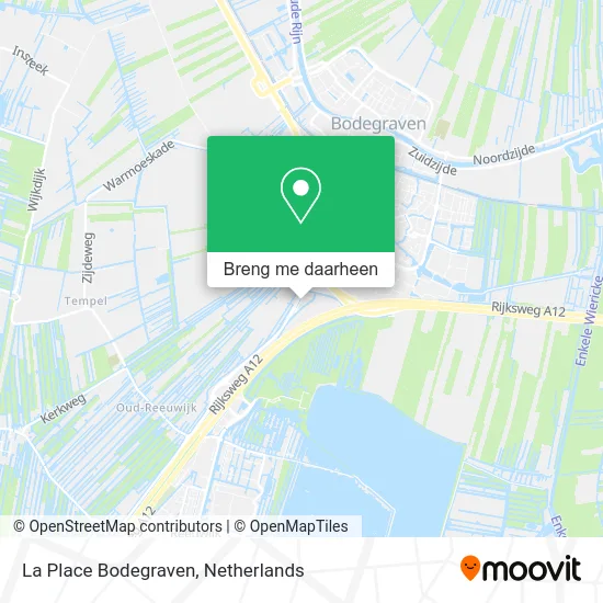 La Place Bodegraven kaart