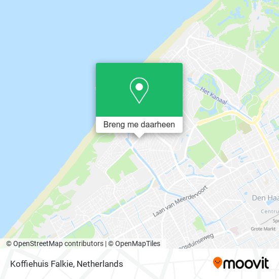 Koffiehuis Falkie kaart