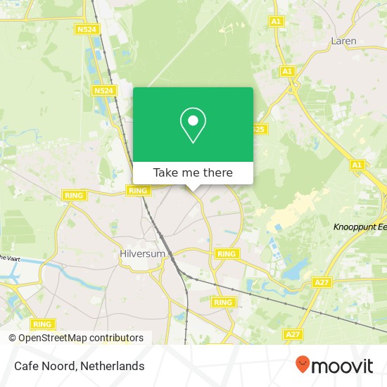 Cafe Noord kaart