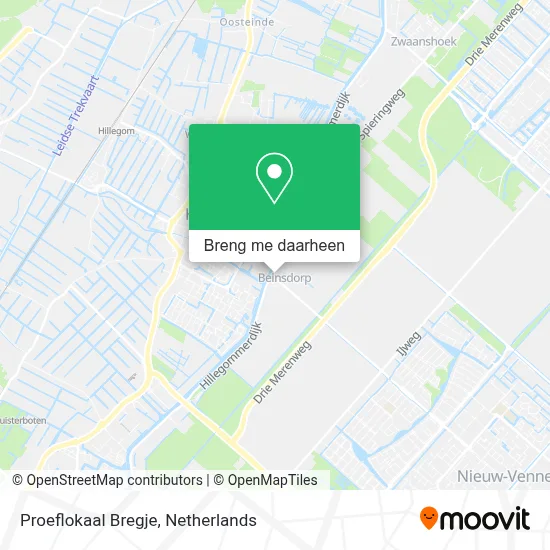 Proeflokaal Bregje kaart