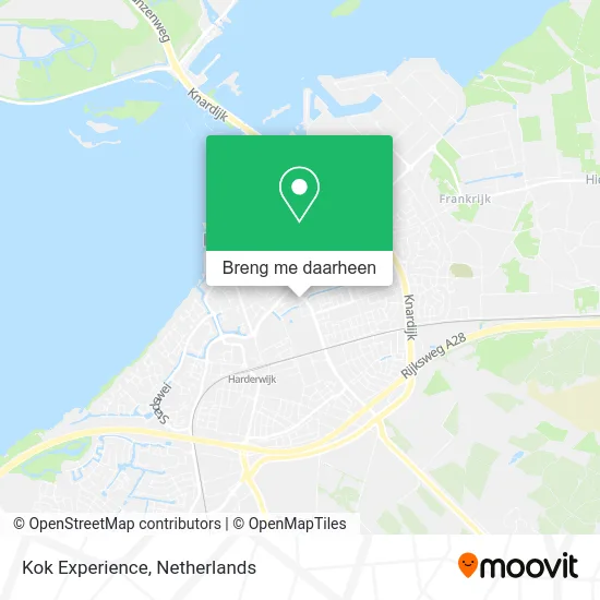 Kok Experience kaart