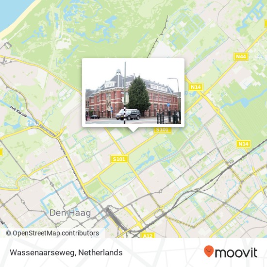 Wassenaarseweg, 2597 XB Den Haag kaart