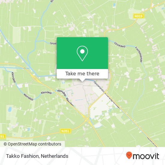 Takko Fashion, Stipepassage 9 8431 WD Ooststellingwerf kaart