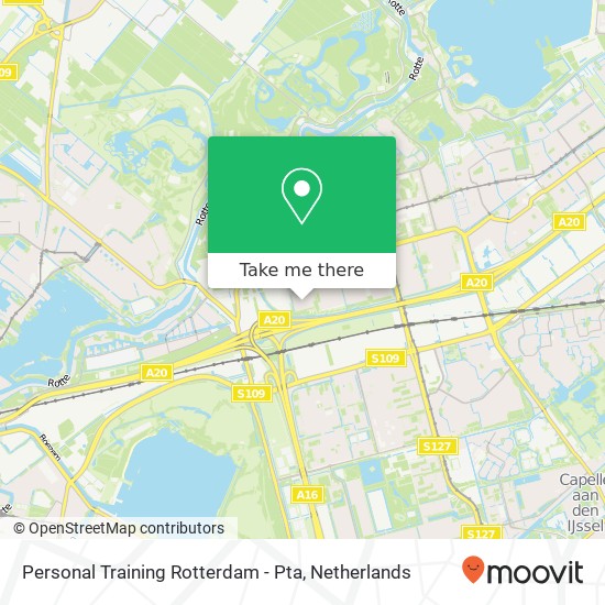 Personal Training Rotterdam - Pta, Passiebloem 15 kaart