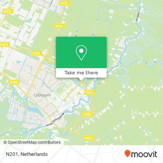 N201, 1188 Amstelveen kaart
