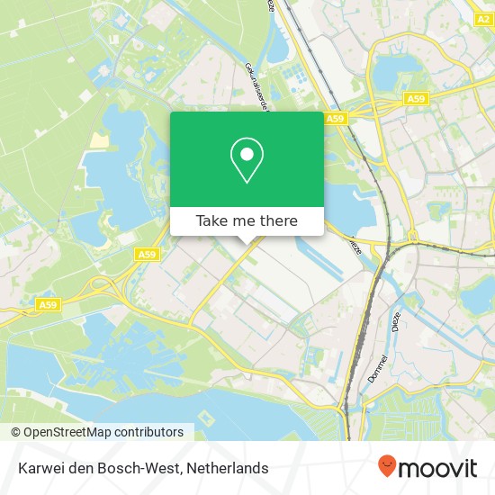 Karwei den Bosch-West, Helftheuvelweg 7 kaart