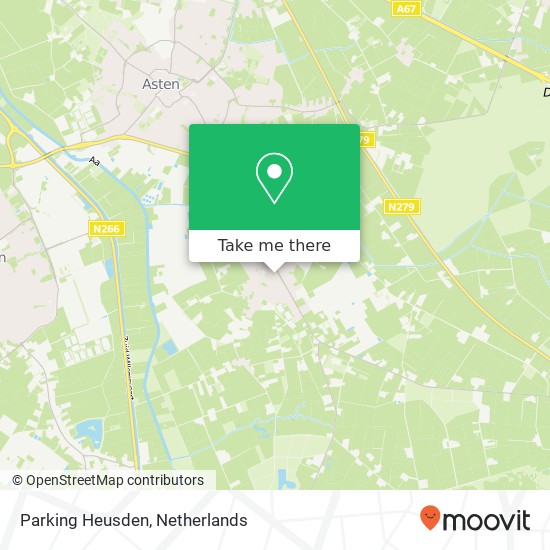 Parking Heusden, Vorstermansplein kaart