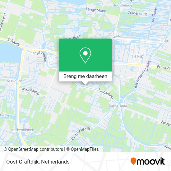 Oost-Graftdijk kaart